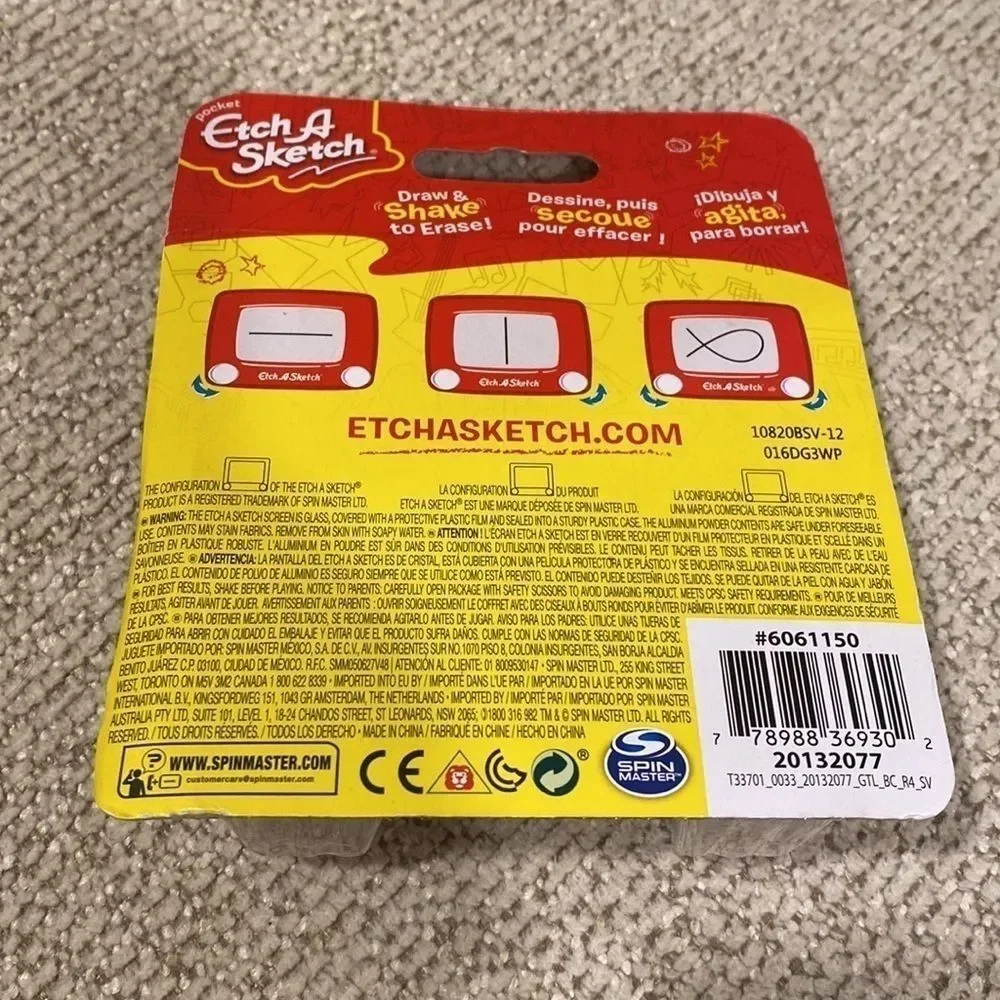 NWT POCKET ETCH A SKETCH SEALED
